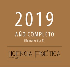 LICENCIA POÉTICA 2019 LICENCIA POÉTICA 2019